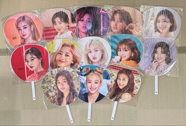 Twice ジヒョ うちわ 13点セット jihyo