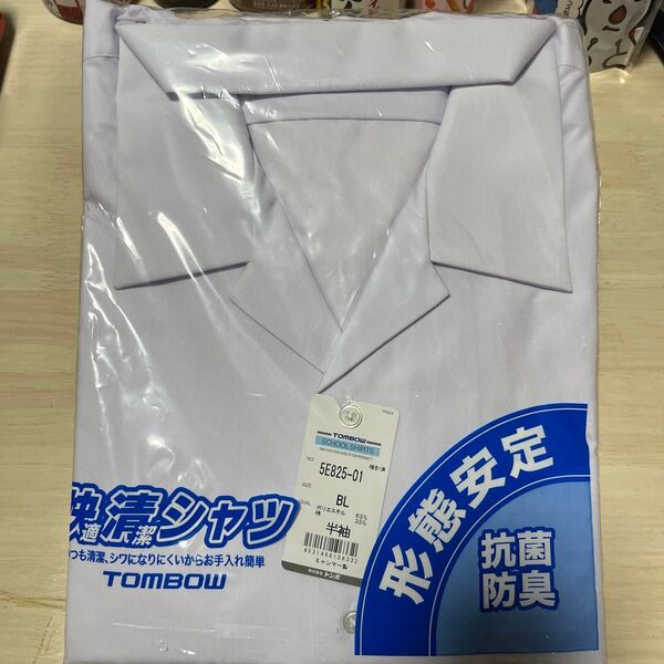 トンボ学生服 半袖 サイズBL
