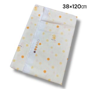 ハギレ プリント ベビー アヒル ドット 38×120㎝