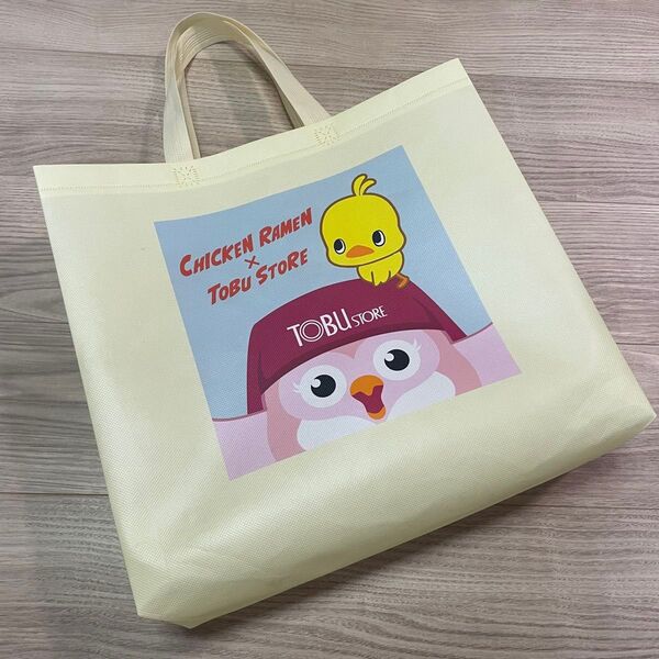 日清食品 チキンラーメン × 東武ストア ひよこちゃん エコバッグ トートバッグ