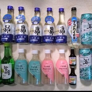 松竹梅 昴 日本酒 ジンロ タコハイの素 翠ジンソーダ ソルマック マッコリ