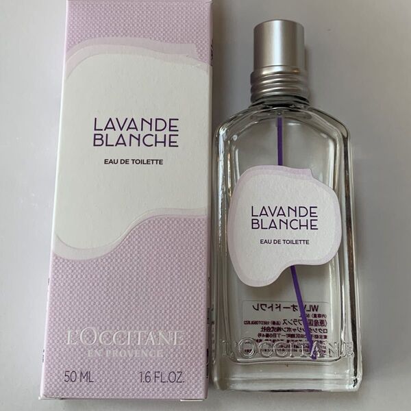 【限定/未使用】ロクシタン ホワイトラベンダー オードトワレ 50ml