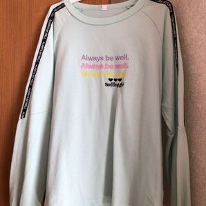 長袖150 薄エメラルドグリーン