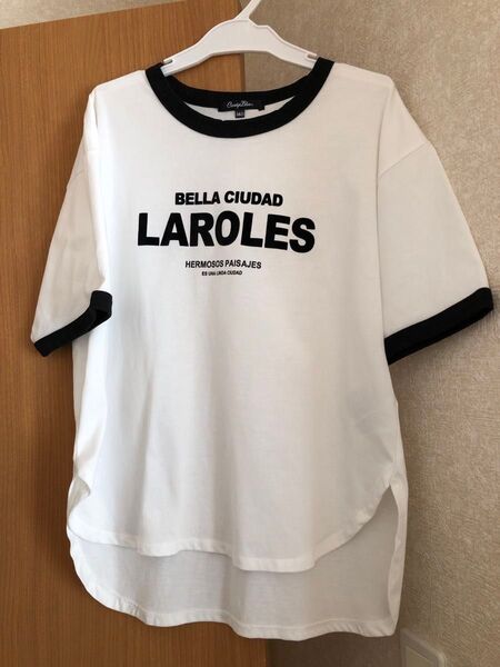 美品 半袖ロゴTシャツ 160