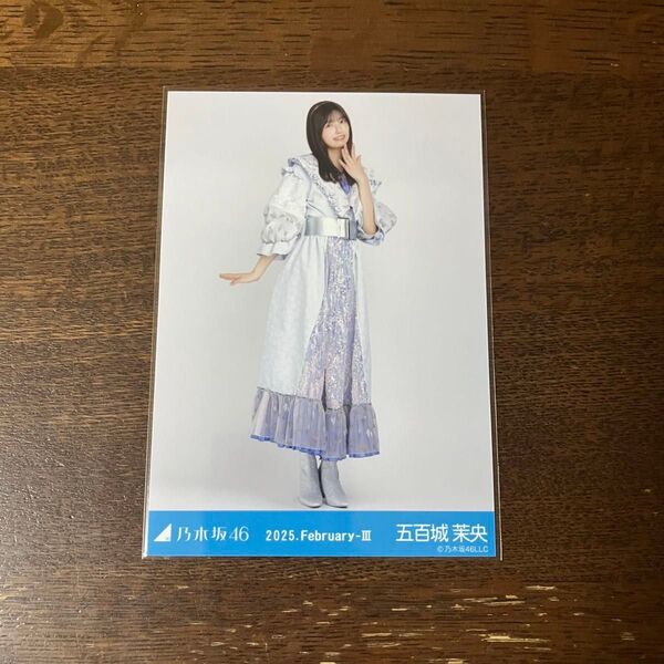 *乃木坂46 ランダム生写真 紅白2024衣装 五百城茉央 ヒキ*