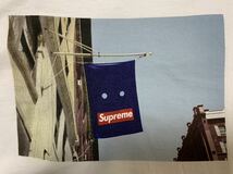 L Supreme Banner Tee 19FW Large White シュプリーム バナー Tシャツ 半袖 19AW ホワイト 白 中古2_画像3