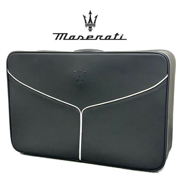 【車購入者限定 非売品】 Maserati マセラティ トランク スーツケース Poltrona Frau ポルトローナフラウ製