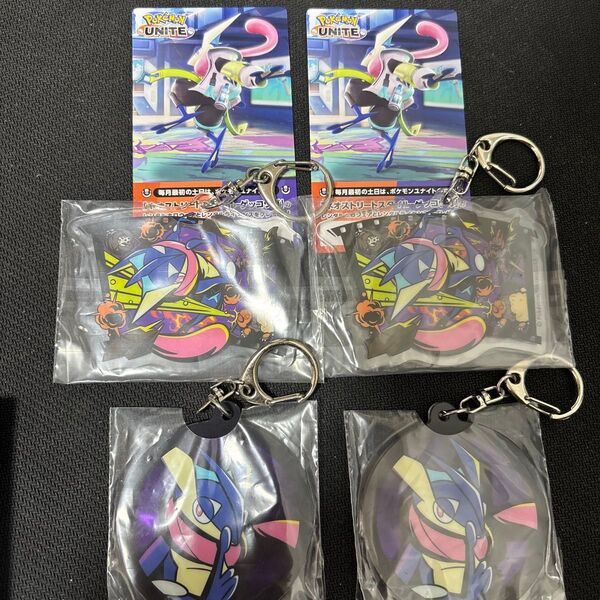 Midnight Agent -the cinema- アクリルキーホルダーコレクション ゲッコウガ ポケモンユナイト カード