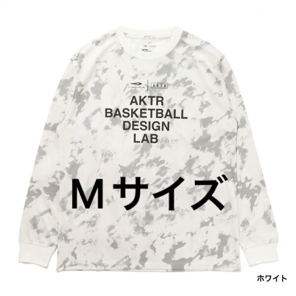 【新品 未使用】TIGORA×AKTR 総柄LOGOプリント 長袖Tシャツ