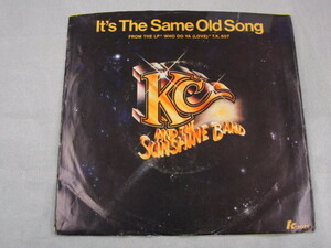 【SOUL７”】KC AND THE SUNSHINE BAND / IT'S THE SAME OLD SONG、LET'S GO PARTY