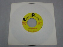 【SOUL７”】JOHNNY SCOTT / IT'S OVER NOW、BABY I GIVE_画像1