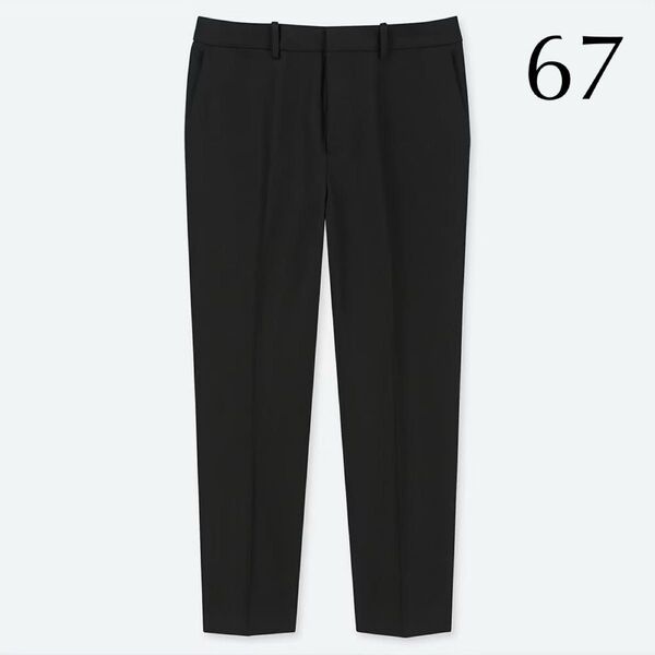UNIQLO イージーケアストレッチクロップドパンツ(丈標準60~62cm)