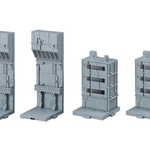 【ストラクチャー4個セット】 アルティメットルミナス νガンダム ジオラマ