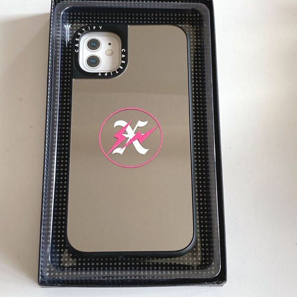 【希少】CASETiFY x fragent ミラー仕上げ iPhoneケース 藤原ヒロシ