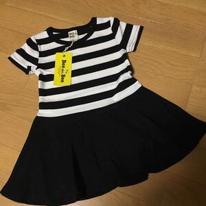  new goods bee des bee 90cm Korea child clothes short sleeves One-piece do King One-piece skirt Kids baby child 