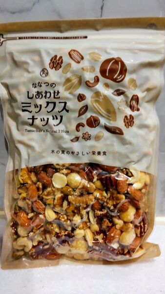 ★安心の無添加★ タマチャンショップ ななつの しあわせミックスナッツ 500g