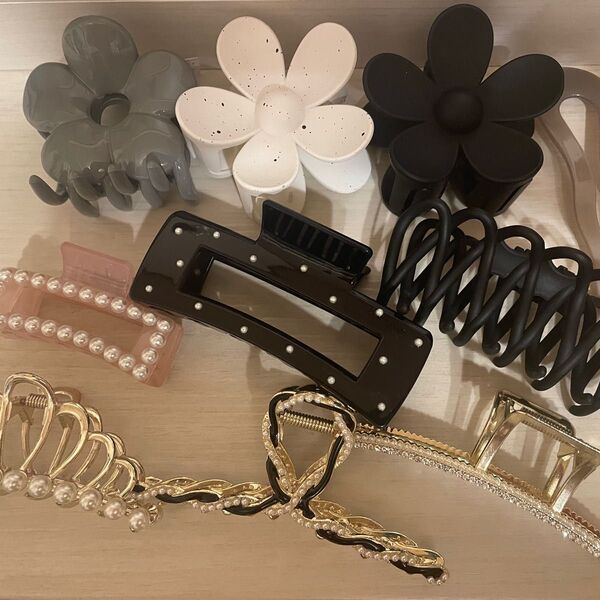 【美品】ヘアクリップ など10セット まとめ売り