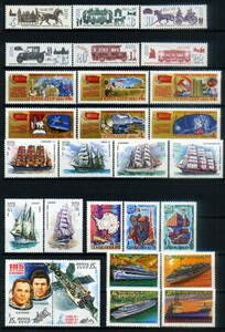 ★1981年 ロシア 未使用 切手 11セット完(MNH)★ZZ-321★送料無料