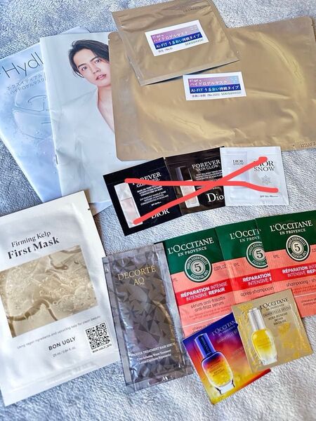 デコルテ ロクシタンスキンケア、ヘアケア サンプル まとめ売り