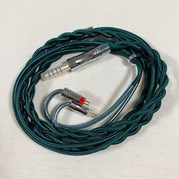 〈 Nicehck jialai jly3 〉4.4mm バランス 0.78mm 2ピン イヤホンケーブル 1点