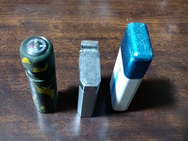 コンパス付きターボライターほか