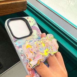 大人気★ダッフィーフレンズ スマホリング スマホグリップ スマホホルダー iPhoneケース