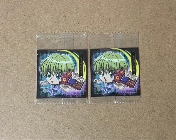 にふぉるめーしょん ハンターハンター シールウエハース シャルナーク 2枚セット