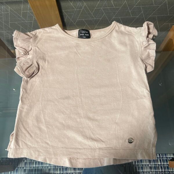 petit main 半袖Tシャツ 100 ピンク