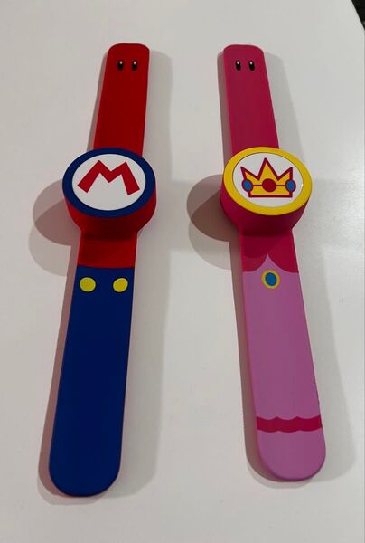 パワーアップバンド 2個セット マリオ ピーチ姫 USJ