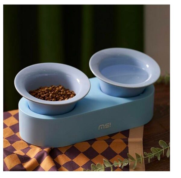 ペット用 犬猫用 食器 水飲み フードボウル 餌やり ペット食器 陶器 水やり ご飯用食器 ペット皿 台付