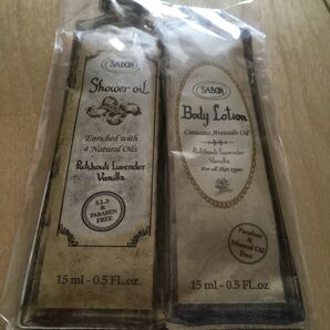 SABON ボディローションとシャワーオイルお試しサイズ