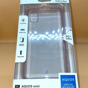 AQUOS wish用、IIIIfitハイブリッドケース