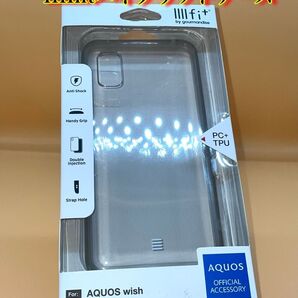 AQUOS wish用、IIIIfitハイブリッドケース