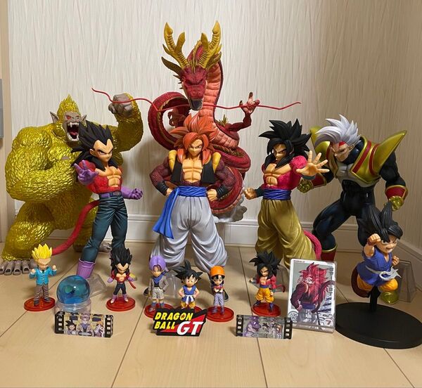 ドラゴンボール 一番くじ ゴジータ フィギュア グレイテストサイヤン 究極神龍 gt プライズ 箱無し 孫悟空