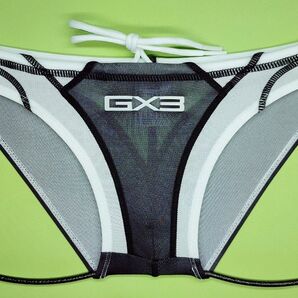 ☆新品☆M☆GX3 ジーバイスリー SPLASH SKIN ビキニパンツ 競パン 競泳水着 激浅スーパーローライズ マイクロビキニ