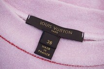 #spc ルイ・ヴィトン LOUIS VUITTON チュニック 38 ピンク パイル地 レディース [526896]_画像7