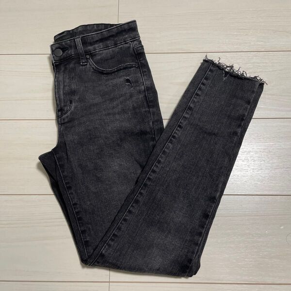 美品 UNIQLO JEANS デニム ジーンズ ダメージ