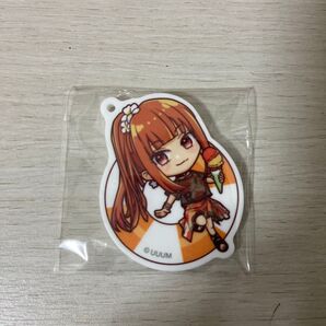 カラフルピーチ サマーランド えと 浮き輪ラバーキーホルダー