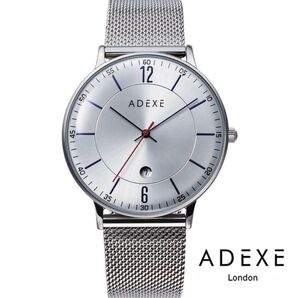 ADEXE アデクス 腕時計 シルバー 時計 ウォッチ クォーツ