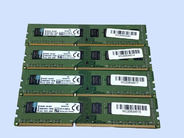 M6319 Kingston DDR3 メモリー 32GB (8GB×4枚組)