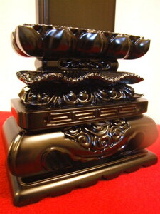  sale special price ebony total purity on etc. cat circle 5.0 size memorial tablet size height approximately 26cm family Buddhist altar Buddhist altar fittings Buddhist image 