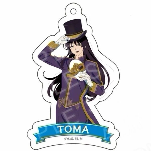 桐馬 プリンセスカフェ 地獄楽 アクリルキーホルダー チャーム POP UP コラボカフェ アクキー 描き下ろし
