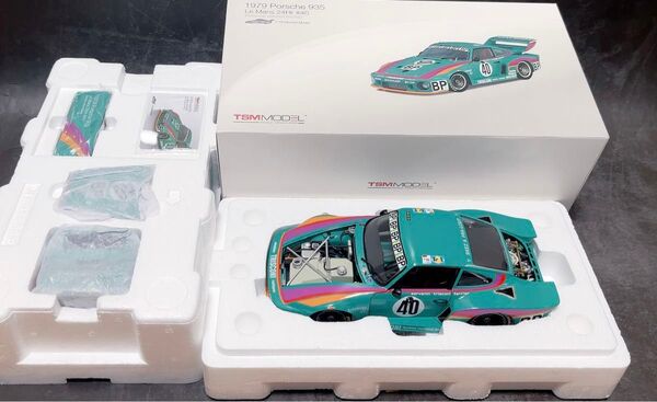 新品 1/18 TSM ポルシェ 935/77 クレーマーレーシング ル・マン Porsche 1979 ダイキャスト製開閉
