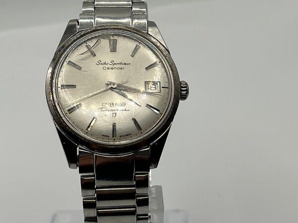 Seiko Sportsman Calendar セイコー スポーツマン カレンダー 17石 手巻き腕時計