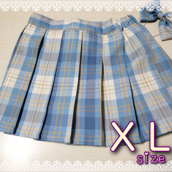 SALE★スクール制服 スカート 卒業式 ダンス 韓国服 チェック リボン
