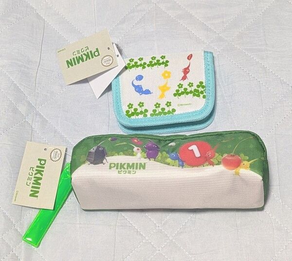 【新品未使用品】ピクミン 筆箱&財布セット