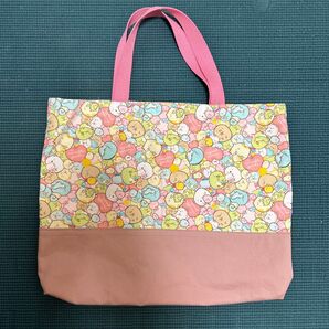 すみっコぐらし トートバッグ ピンク