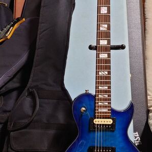 アリアプロII Aria pro2 PE-512 ブルー キルテッドメイプル
