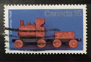  Canada stamp * toy. locomotive ( Christmas )1979 year 