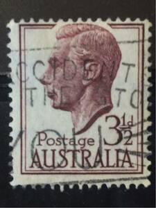 オーストラリア切手★国王ジョージ6世 1952年